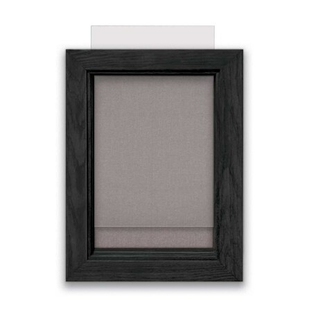 United Visual Products Indoor Enclosed Combo Board, 72"x36", Gold Frame/Green & Cinnabar UVCB7236G-GREEN-CINNABA